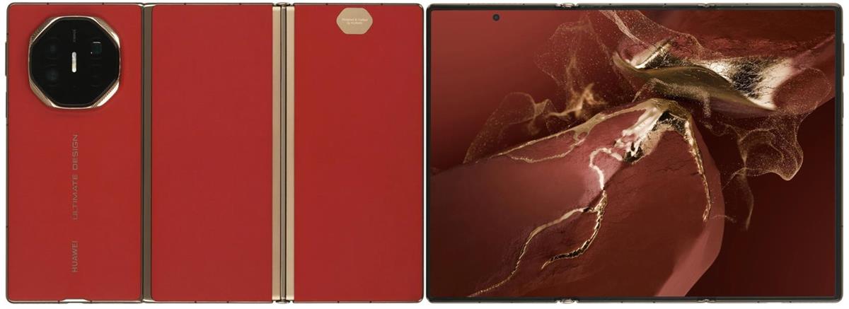 Изображение Смартфон Huawei Mate XT (1024 Гб/16 Гб) красный