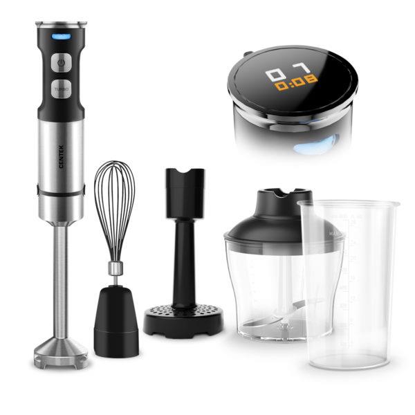 Изображение Блендер CENTEK CT-1366 (погружной/1500 Вт/черный)