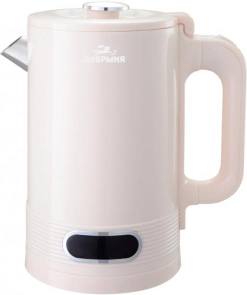 Изображение Электрический чайник Добрыня DO-1266 (1800 Вт/1,8 л /пластик/розовый)