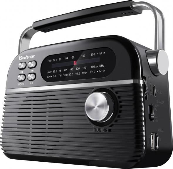 Изображение Радиоприемник Defender (65179) Vega черный