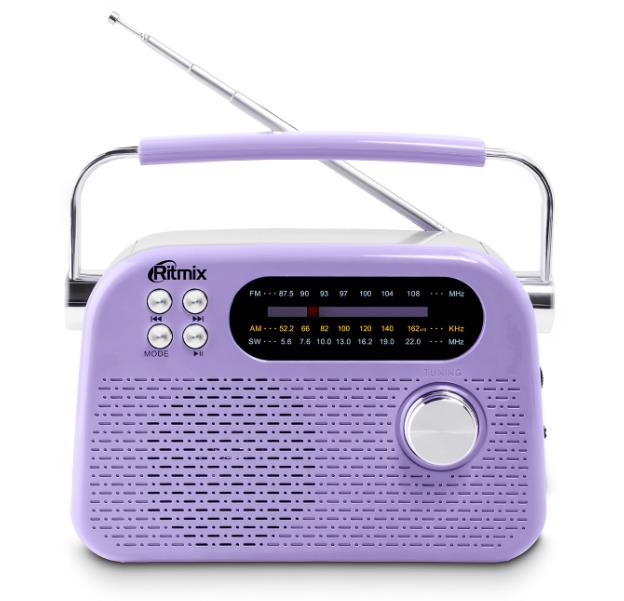 Изображение Радиоприемник Ritmix RPR-045 LAVENDER лавандовый