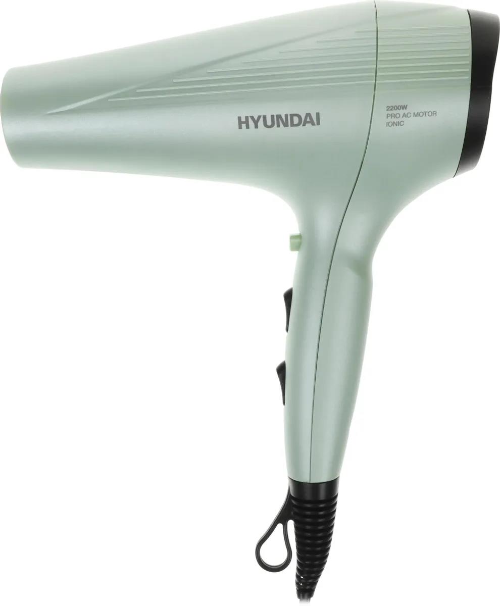 Изображение Фен Hyundai H-HDI0766, 2200Вт (2200 Вт /оливковый)