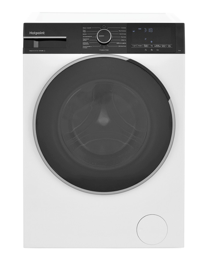 Изображение Стиральная машина HOTPOINT WSH 8291 VBX, белый (фронтальная, 8 кг, 1200 об/мин )