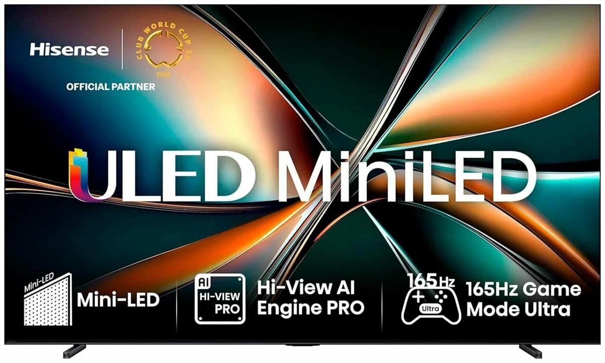 Изображение Телевизор Hisense 85U7Q 85" HDR, 4K Ultra HD Smart TV черный