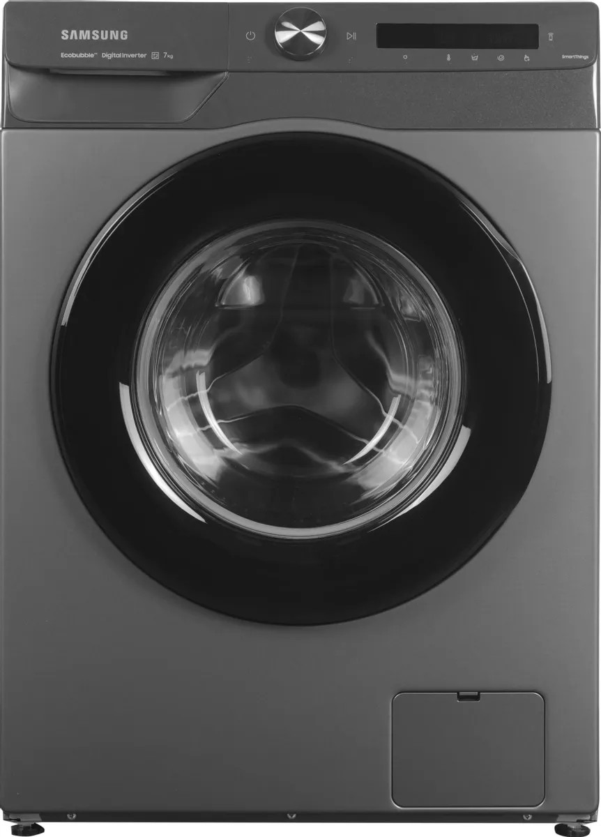 Изображение Стиральная машина Samsung WW70AG6S23ANLP, серый (фронтальная, 7 кг, 1200 об/мин )