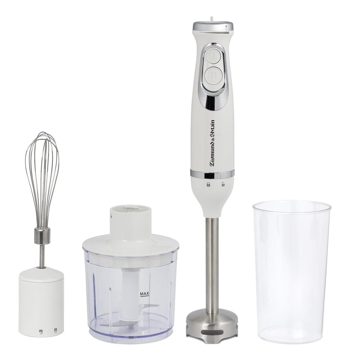 Изображение Блендер Zigmund & Shtain BH-244 M (погружной/1200 Вт/белый)