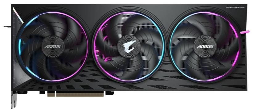 Изображение Видеокарта GIGABYTE AMD Radeon RX 9070 XT AORUS ELITE OC 16Gb 16 Гб (Radeon RX 9070 XT, GDDR6)/(GV-R9070XT AORUS E-16GD 1.0)