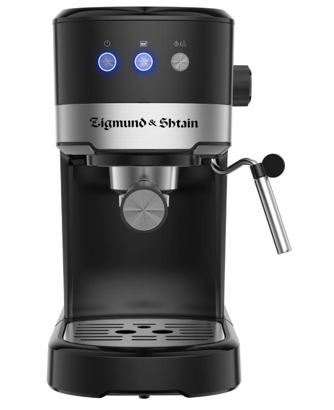 Изображение Кофеварка Zigmund & Shtain Al Caffe ZCM-900 (рожковая//1200 Вт )