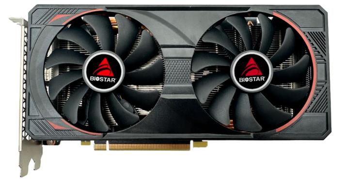 Изображение Видеокарта Biostar NVIDIA GeForce RTX 3060 Ti 8Gb 8 Гб (NVIDIA GeForce RTX 3060 Ti, GDDR6)/(VN3606TM82)