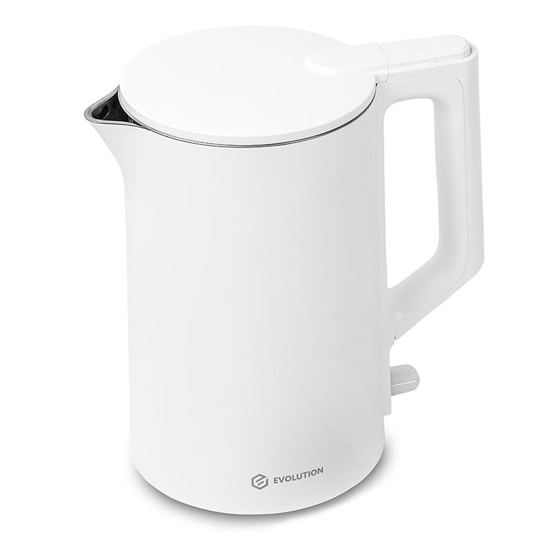 Изображение Электрический чайник EVOLUTION KP15151 (1500 Вт/1,5 л /пластик/белый)