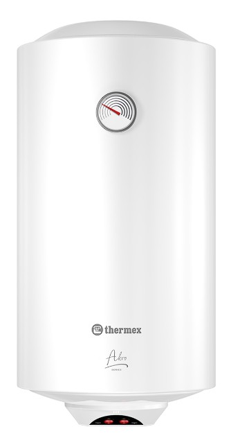 Изображение Водонагреватель Thermex Akvo 50 V Slim (50 л /2 кВт/нержавеющая сталь)