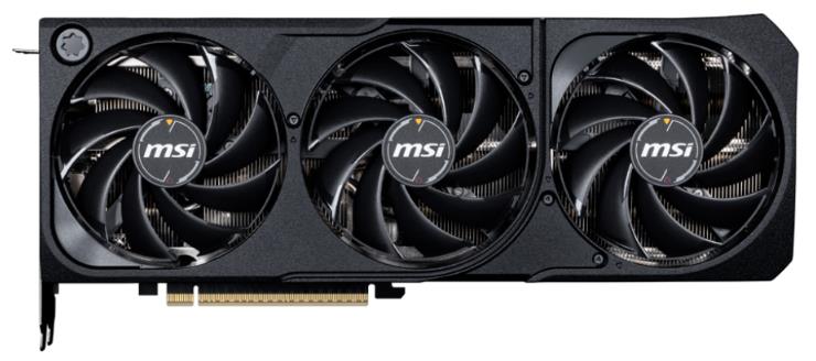 Изображение Видеокарта MSI NVIDIA GeForce RTX 5070 12Gb 12 Гб (GeForce RTX 5070, GDDR7)/(RTX 5070 12G SHADOW 3X)
