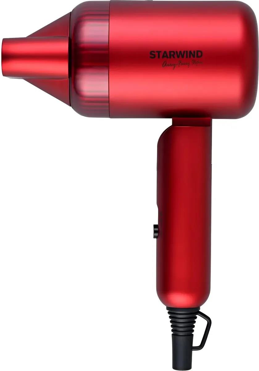Изображение Компактный фен STARWIND SHD 6060 (1600 Вт /красный)