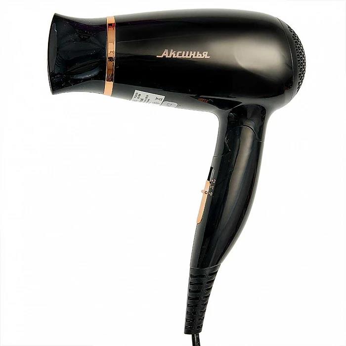 Изображение Компактный фен Аксинья КС-705 (1200 Вт /золотистый, черный)