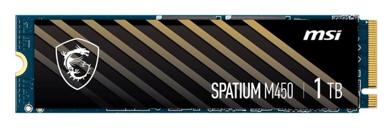 Изображение SSD диск MSI SPATIUM M450 V1 1000 Гб 2280 (S78-440L0M0-P83)