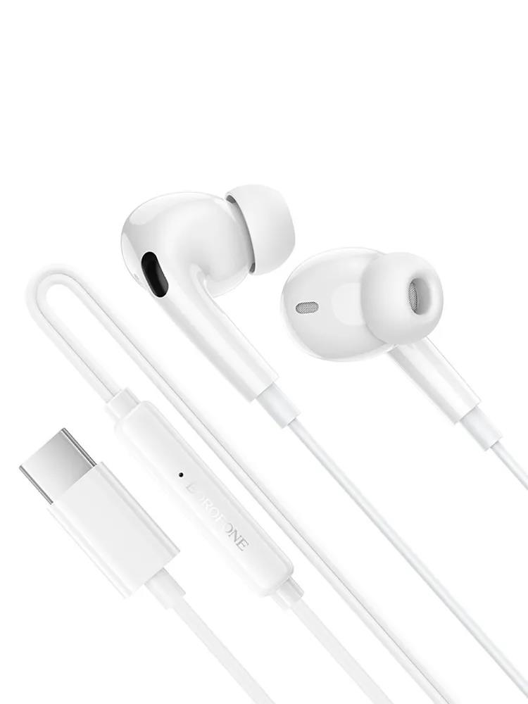 Изображение Наушники BOROFONE BM100 White белый