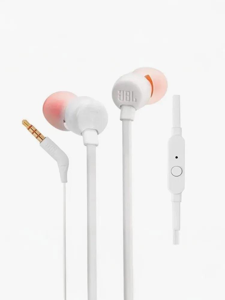 Изображение Наушники JBL T180A WHITE (JBLT180AWHT) [ПИ] белый