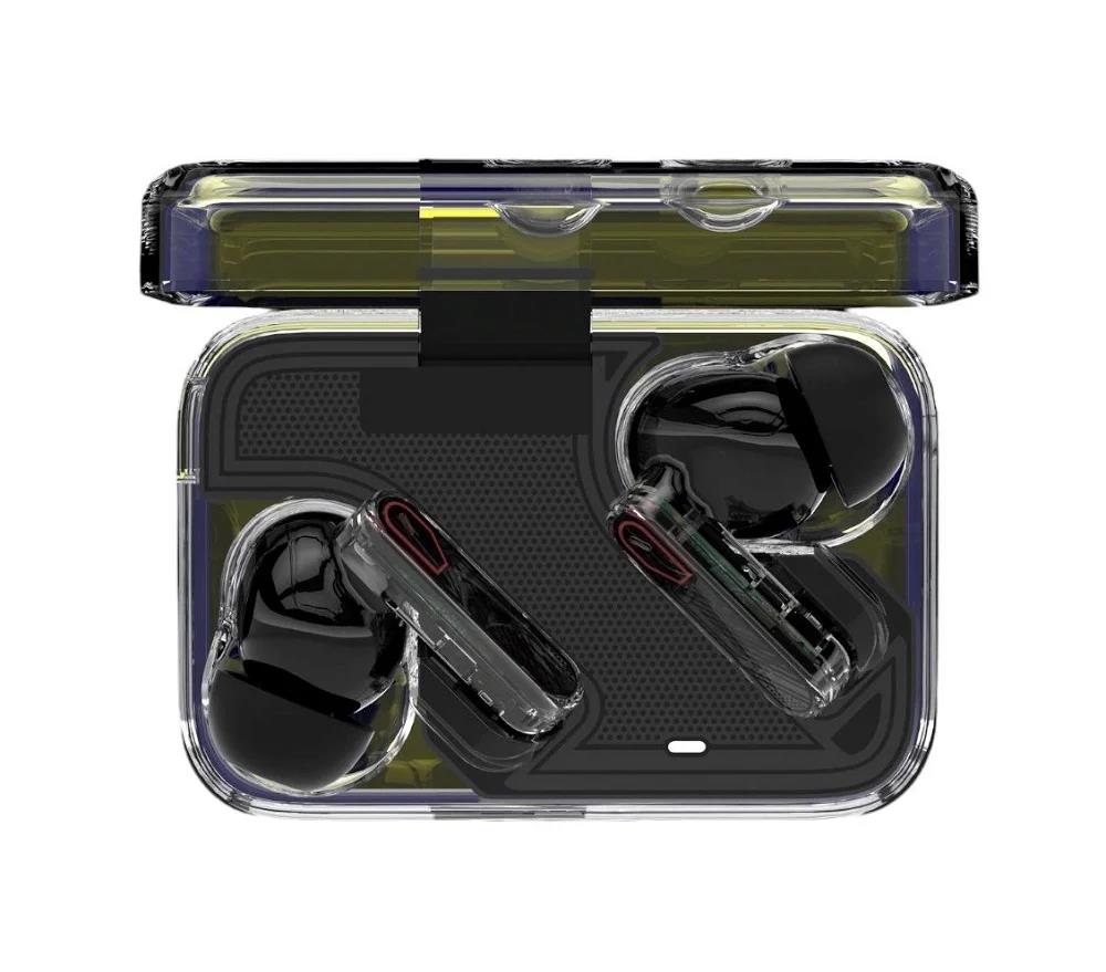 Изображение Bluetooth-гарнитура/наушники Aksberry (6900287160012) B21 Crystal TWS (черный)