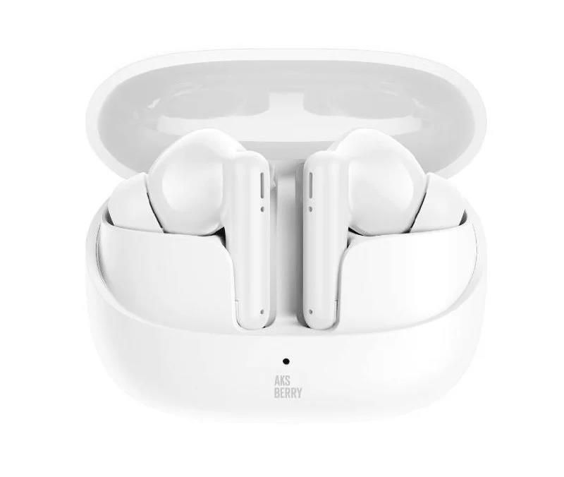 Изображение Bluetooth-гарнитура/наушники Aksberry B22 TWS (белый)