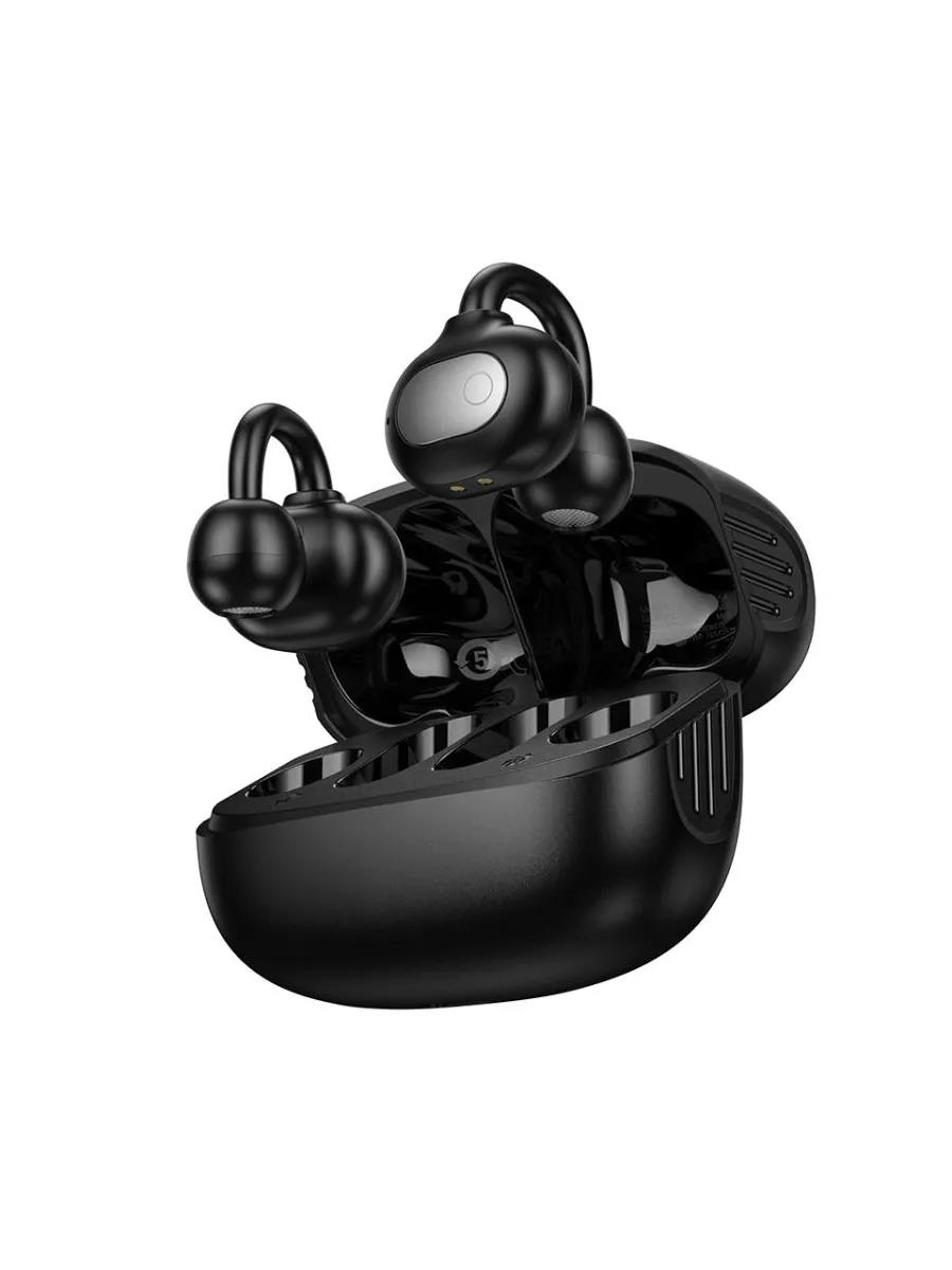 Изображение Bluetooth-гарнитура/наушники BOROFONE FQ14 Black (черный)