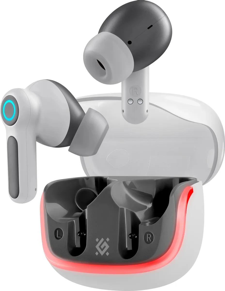 Изображение Bluetooth-гарнитура/наушники Defender (63290)CyberDots 290 (белый)