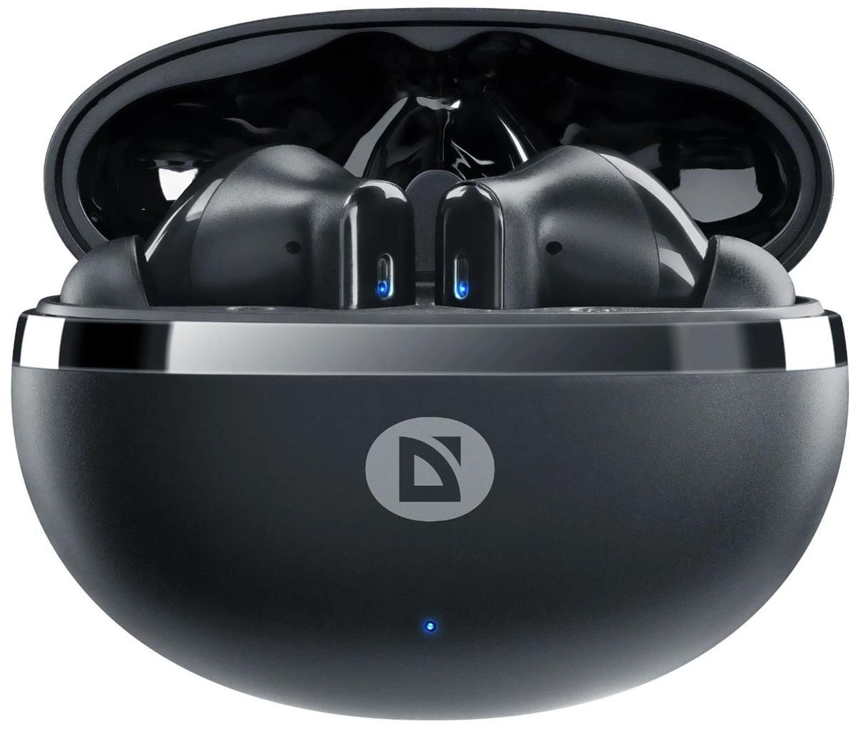 Изображение Bluetooth-гарнитура/наушники Defender (63965) Twins 965, TWS, Bluetooth, ANC (черный)