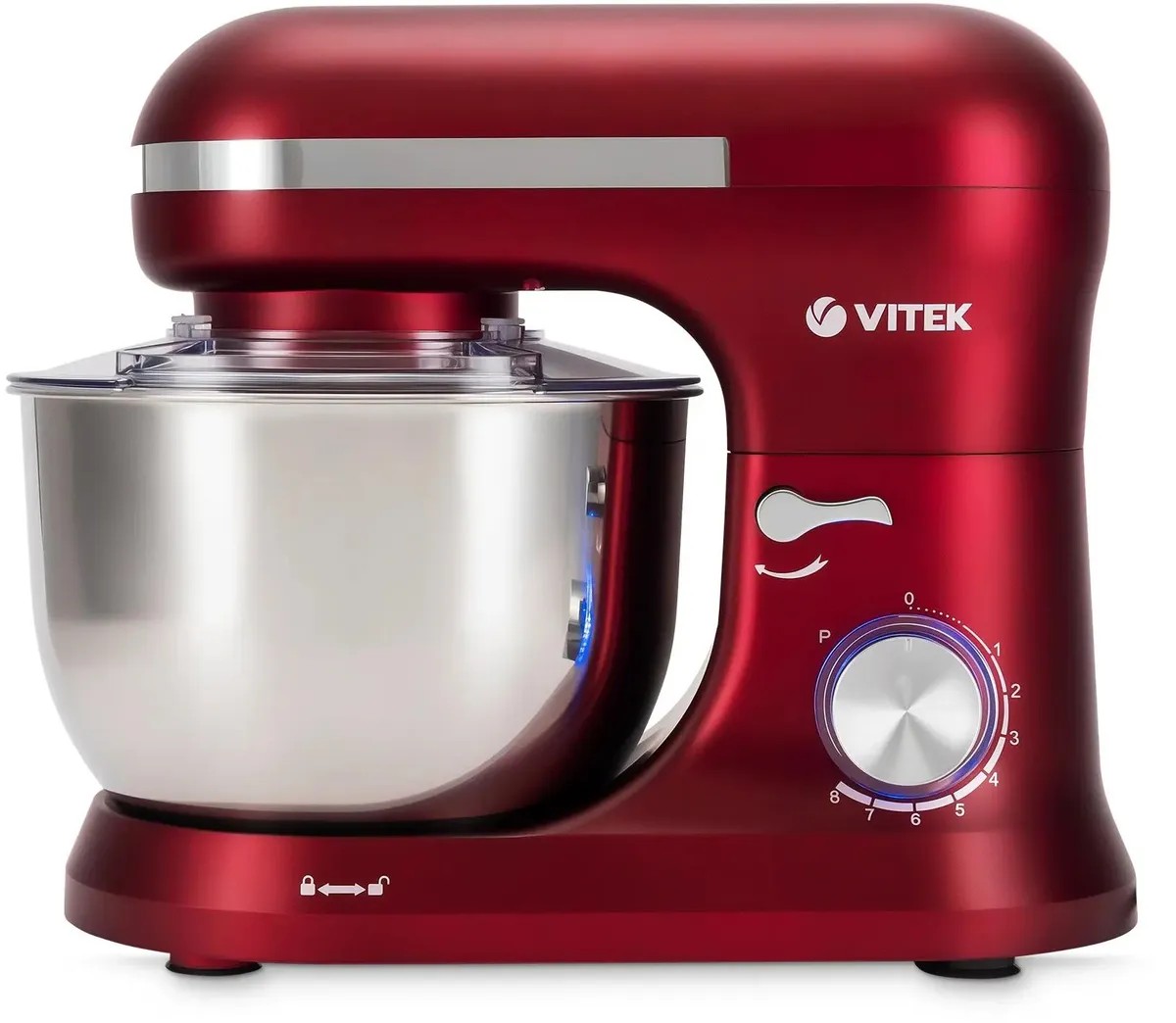 Изображение Миксер VITEK VT-PM0111 (1500 Вт /красный)