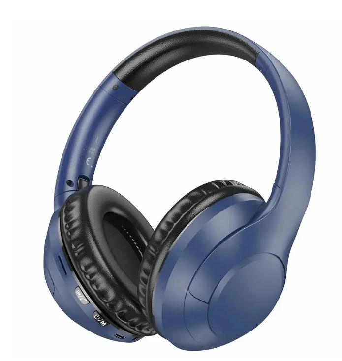 Изображение Bluetooth-гарнитура/наушники BOROFONE BO23 Blue (синий)