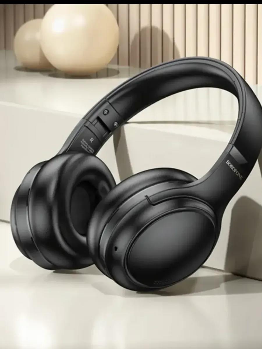 Изображение Bluetooth-гарнитура/наушники BOROFONE BO29 Black (черный)