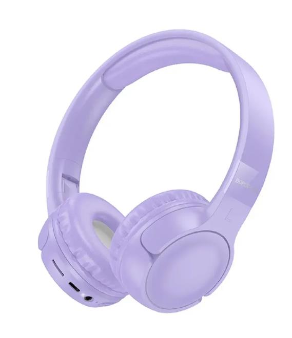 Изображение Bluetooth-гарнитура/наушники BOROFONE BO32 Purple (фиолетовый)