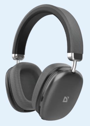 Изображение Bluetooth-гарнитура/наушники Defender FreeMotion B500 (серый)