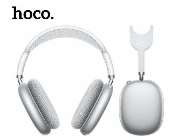 Изображение Bluetooth-гарнитура/наушники Hoco W65 (серебристый)