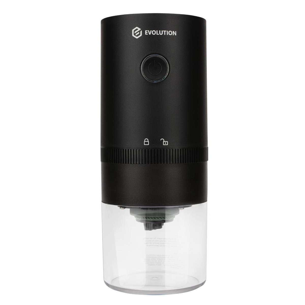 Изображение Кофемолка EVOLUTION CraftCoffe Wireless One (CCW-1) (25 г/13 Вт /черный)