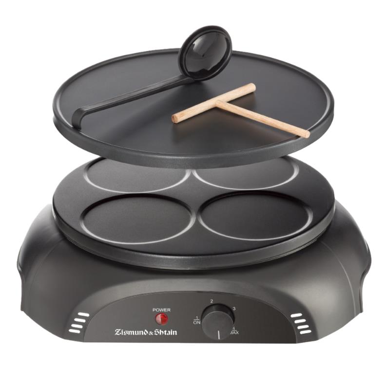 Изображение Блинница Zigmund & Shtain ZGP-621  1200 Вт , черный