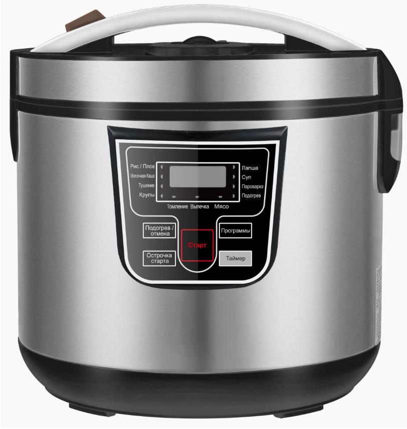 Изображение Мультиварка Renova C6-10SW1 (1000 Вт/6 л /серебристый)