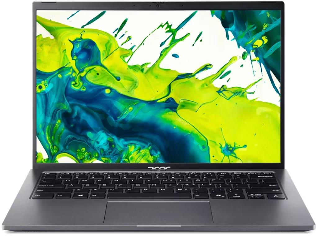 Изображение Ноутбук Acer Aspire Go 14 AG14-71M-59G4 (Intel 125H 1200 МГц/ SSD 512 ГБ  /RAM 16 ГБ/ 14" 1920x1200/VGA встроенная/ Без ОС) (NX.JFWCD.002)