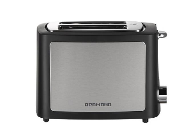 Изображение Тостер REDMOND T901 (900 Вт  черный, серебристый)