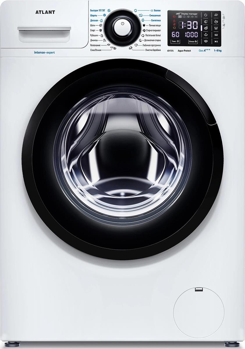 Изображение Стиральная машина Атлант СМА 60У1014-02, белый (фронтальная, 6 кг, 1000 об/мин )