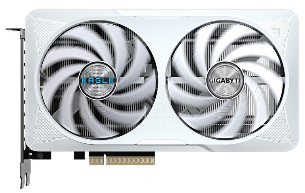 Изображение Видеокарта GIGABYTE NVIDIA GeForce RTX 5060 EAGLE OC ICE 8Gb 8 Гб (GeForce RTX 5060, GDDR7)/(GV-N5060EAGLEOC ICE-8GD)