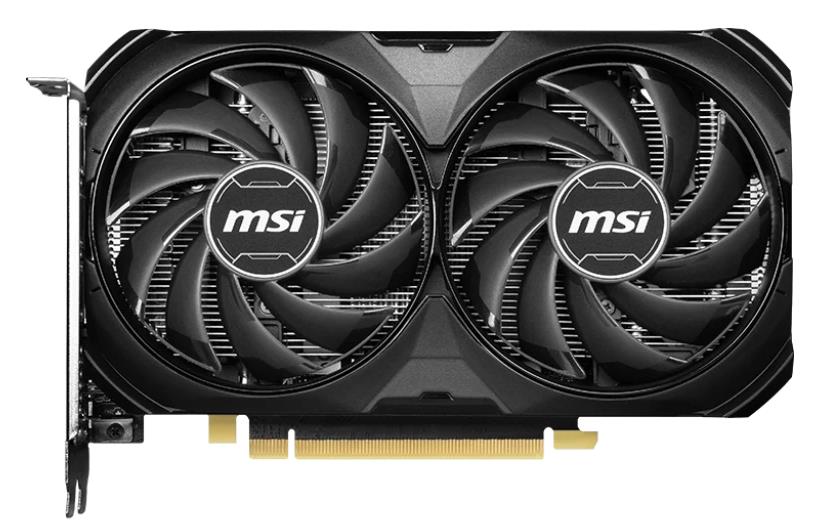 Изображение Видеокарта MSI NVIDIA GeForce RTX 4060 Ti 8Gb 8 Гб (NVIDIA GeForce RTX 4060TI, GDDR6)/(RTX 4060 Ti VENTUS 2X BLACK 8G OC BULK)