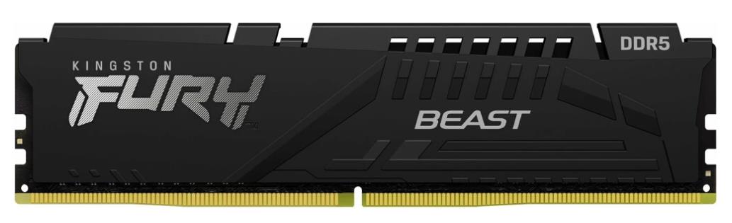 Изображение Оперативная память 1x32 GB DDR4 Kingston Fury Beast (44800 Мб/с, 5600 МГц, CL40)