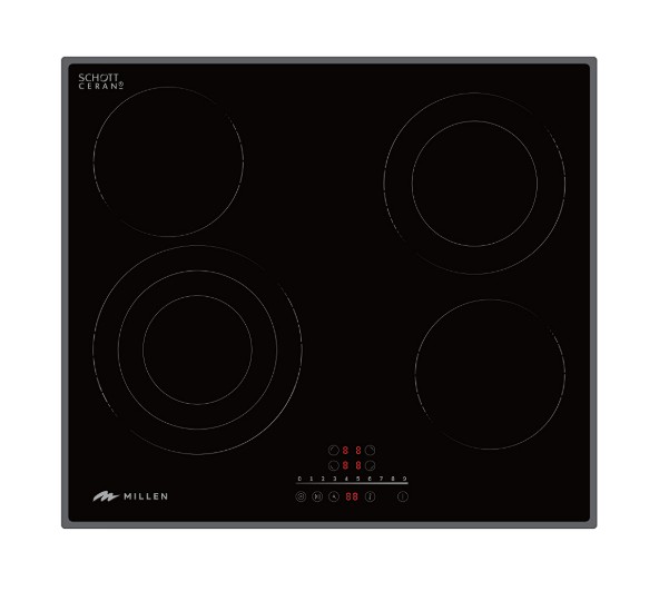 Изображение Варочная панель Millen MEH 602 BL (черный)