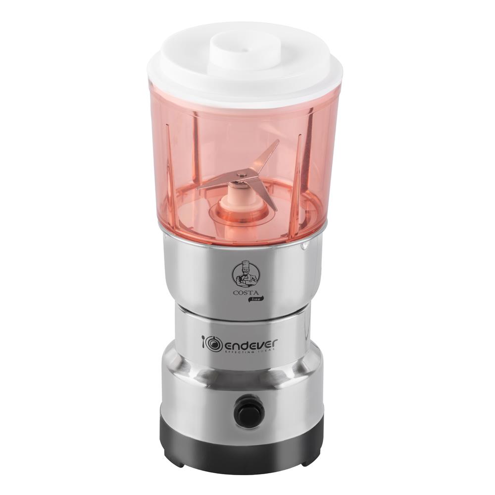 Изображение Кофемолка Endever Costa-1066 150 Вт, 25000 об/мин, 120 гр (120 г/150 Вт /нерж.сталь)