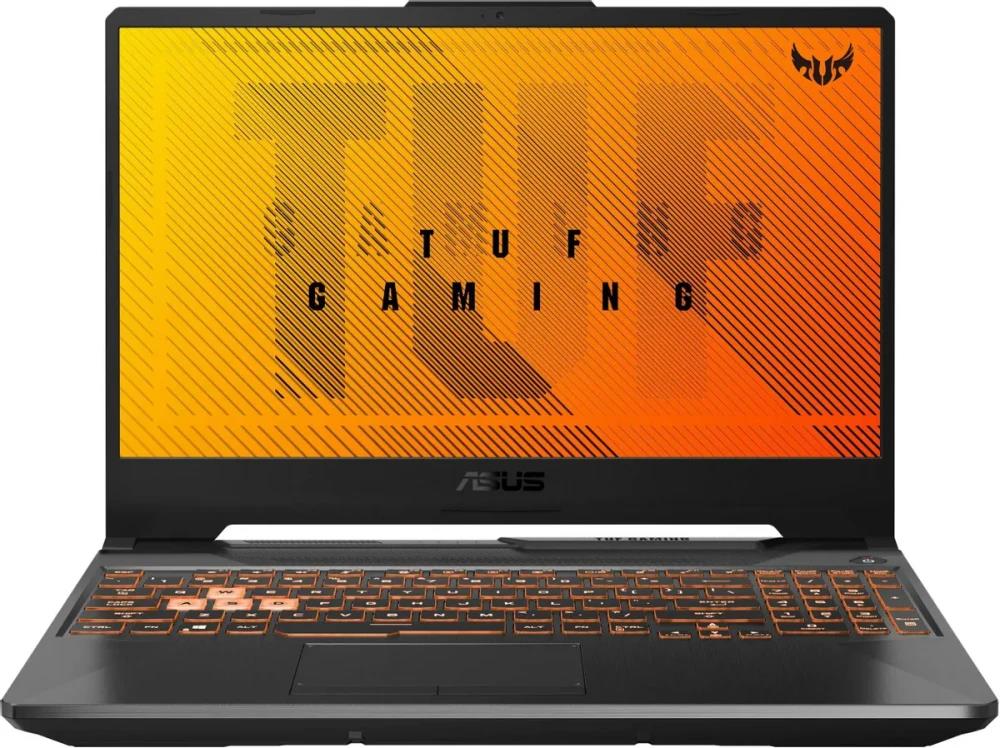 Изображение Ноутбук Asus FA506NCG TUF Gaming A15 (AMD 7445HS 3500 МГц/ SSD 512 ГБ  /RAM 16 ГБ/ 15.6" 1920x1080/VGA дискретная/ Без ОС) (90NR0JF7-M00JD0)