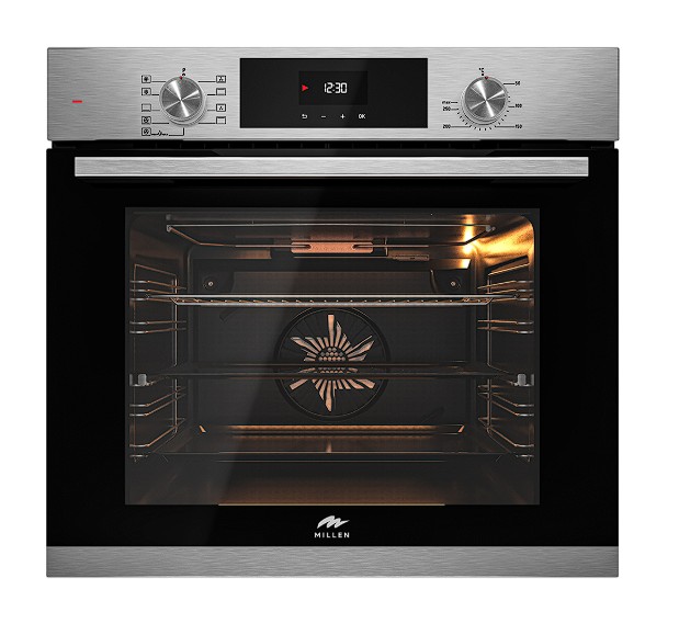 Изображение Духовой шкаф Millen MEO 6003 IX (78 л , нержавеющая сталь)