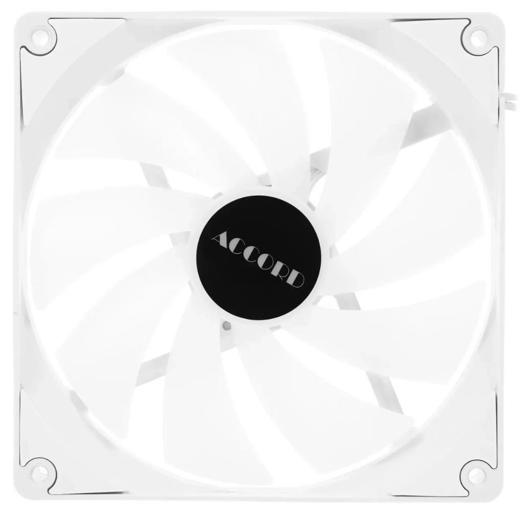 Изображение Вентилятор Accord ACC-C14 ARGB WHITE (1200 об/мин , 140x140x25 мм,3-pin)