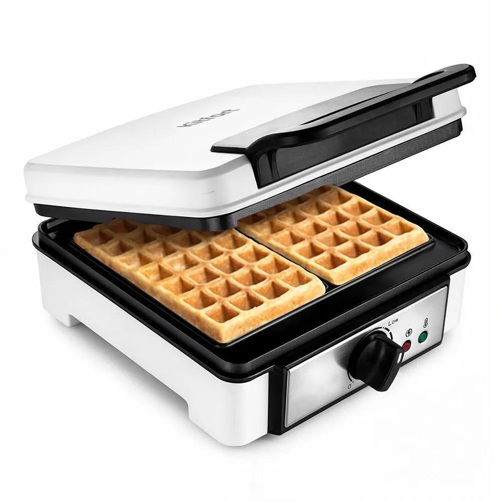 Изображение Вафельница Kitfort КТ-1646 (1200 Вт /белый)