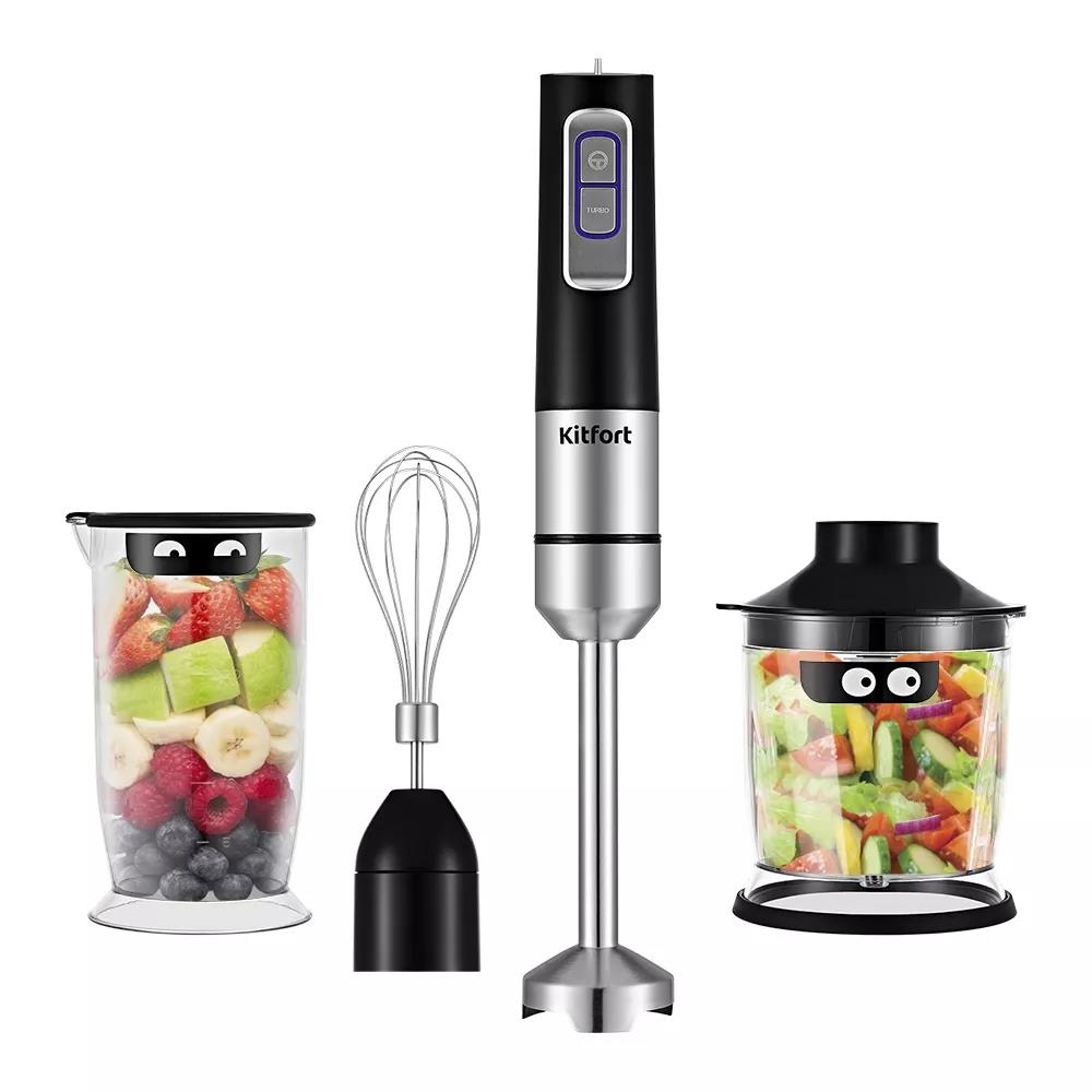 Изображение Блендер Kitfort КТ-3052  (погружной/1000 Вт/черный)