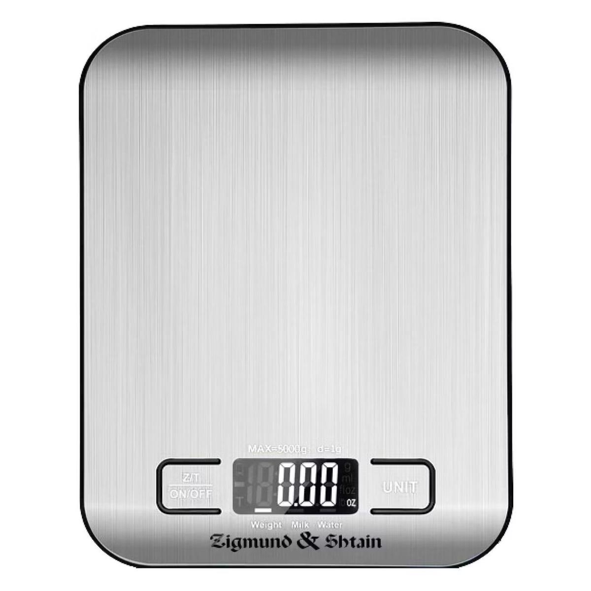 Изображение Весы кухонные Zigmund & Shtain DS-122 (серебристый)