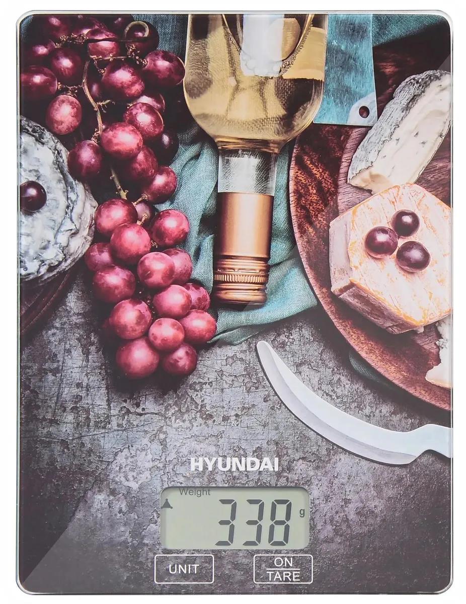 Изображение Весы кухонные Hyundai HYS-KG211 макс.вес:5кг (рисунок)